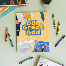 Load image into Gallery viewer, Our Great God - Kids Coloring Book
